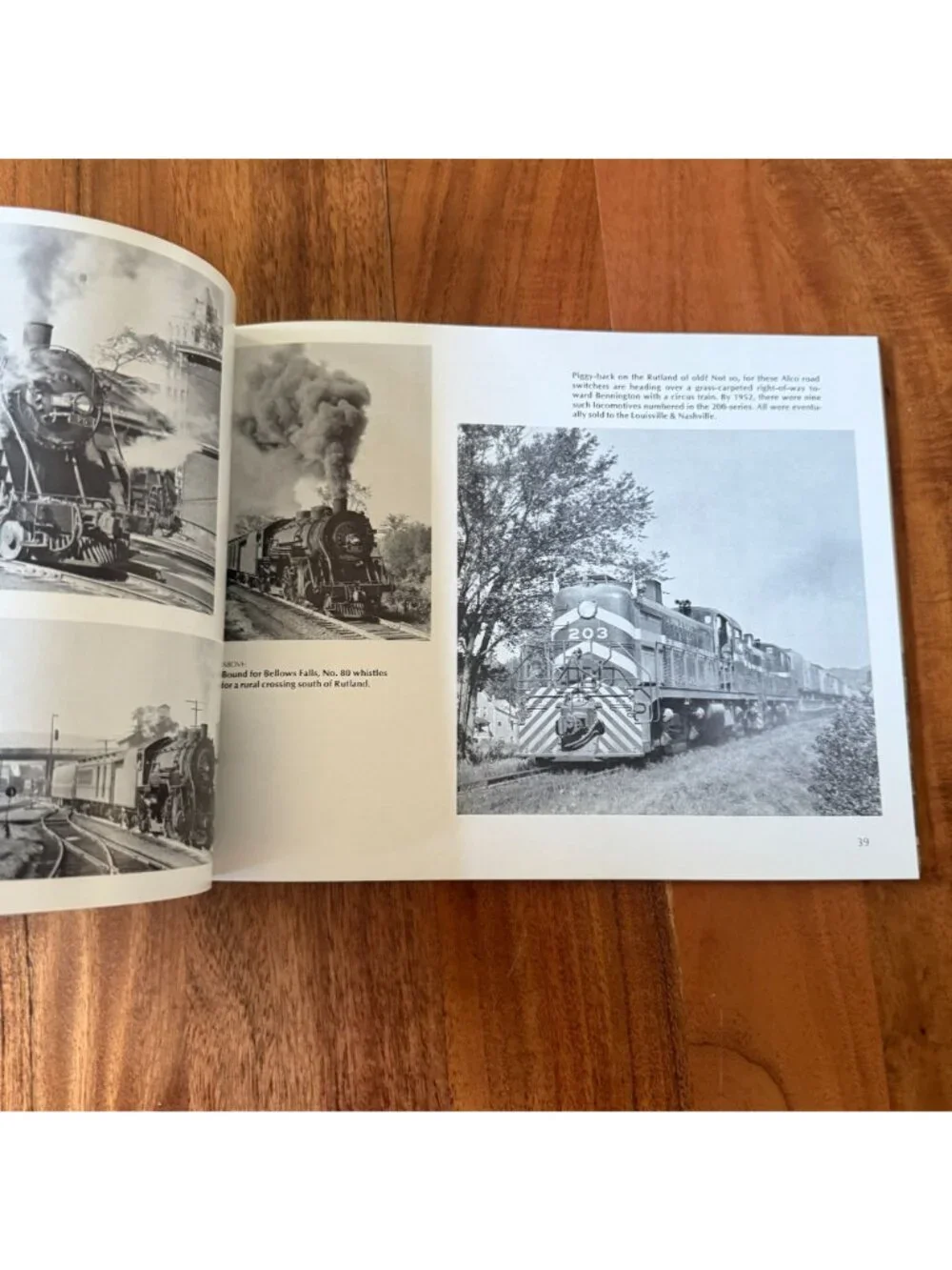 Trains of Northern New England by John Krause & Fred Bailey 1977 Railroad Book
